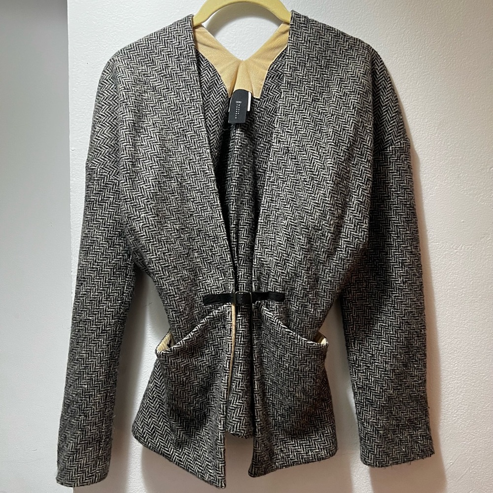 Zero + Maria Cornejo Herringbone Jacket